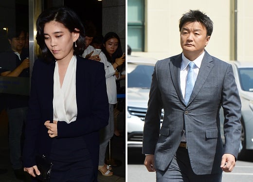 이부진 호텔신라 사장과 임우재 전 삼성전기 고문. /사진=뉴스1