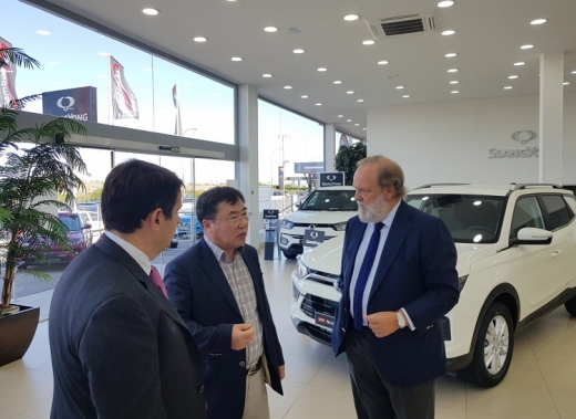 예병태 쌍용자동차 대표이사, 글로벌 현장경영. /사진=쌍용자동차