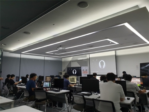 VR/AR 아카데미 교육 장면. / 사진제공=경기도