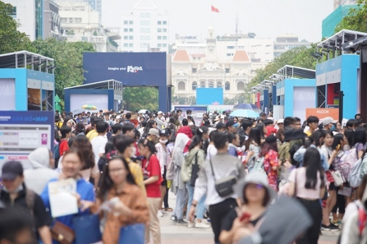 베트남 한국문화관광대전 응웬 훼 거리 풍경. /사진제공=한국관광공사