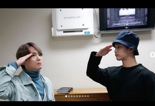 이홍기 입대. /사진=이홍기 인스타그램