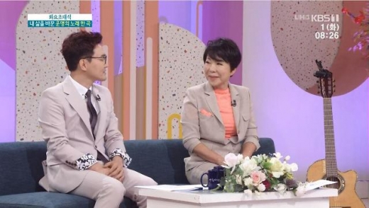 추가열(왼쪽) 최진희. /사진=KBS 아침마당 방송 캡처  