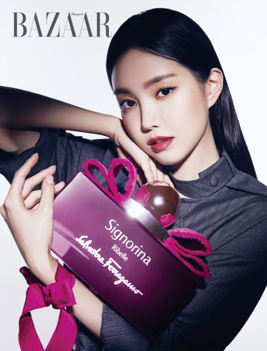 손나은. /사진=하퍼스 바자 코리아