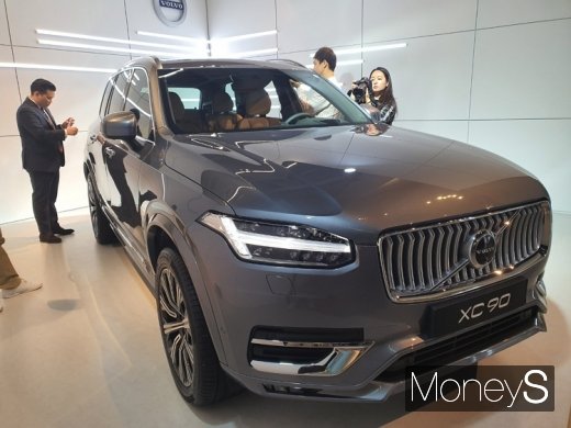 볼보 신형 XC90. /사진=이지완 기자