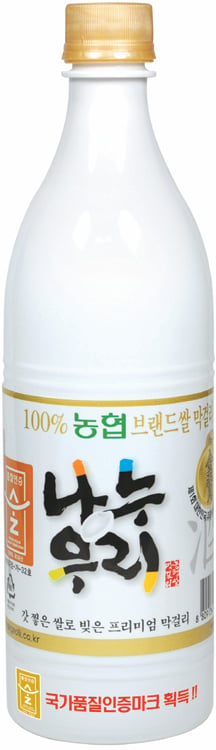 전남도 10월의 전통주로 선정된 순천 나누우리막걸리 /사진제공=전남도