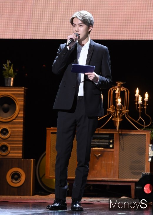 [머니S포토] 엑소 세훈 '오늘 음감회 사회 맡았어요'