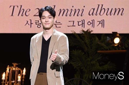 [머니S포토] 엑소 첸, 6개월만에 2번째 미니앨범으로 컴백