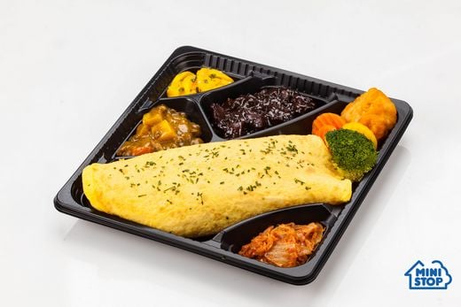 편의점 미니스톱, 짜장,카레,오므라이스를 한 구성에 담은 '짜레라이스 도시락’ 출시