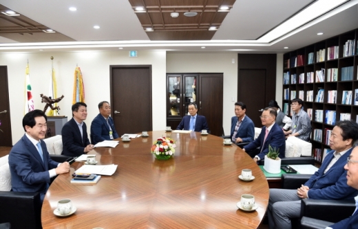 의정부시-용현산업단지 기업인 간담회. / 사진제공=의정부시