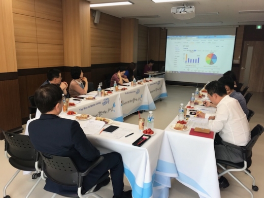 2일 동탄보건지소 소회의실에서 경기 남부권역 보건소 모바일 헬스케어 사업 경기 남부권역 간담회를 가졌다. / 이하 사진제공=화성시