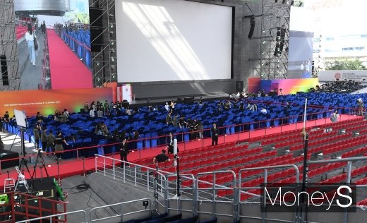 [머니S포토] '제24회 부산국제영화제(BIFF)' 개막 준비중