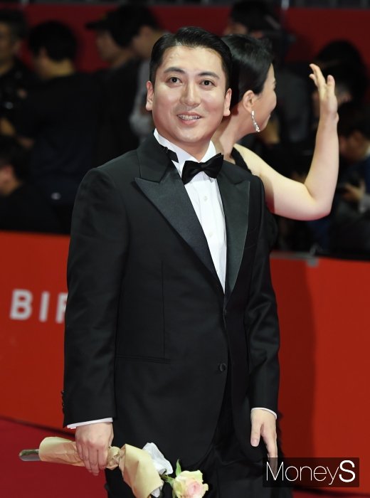 [머니S포토] 박명훈 '기생충 남자'(부산국제영화제)