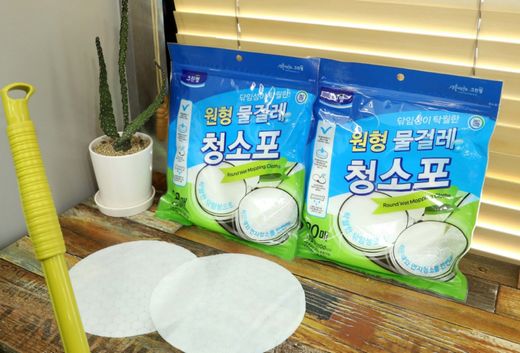 크린랲, ‘원형 물걸레 청소포‘ … 최적화, 세척력ᆞ경제성ᆞ편의성 뛰어나