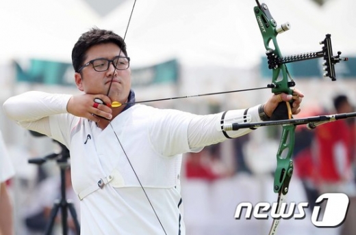 한국 남자 양궁 간판 김우진(청주시청). /사진=뉴스1