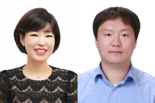 정은주 한양대학교 교수(왼쪽)와 정교민 서울대학교 교수. /사진=삼성전자