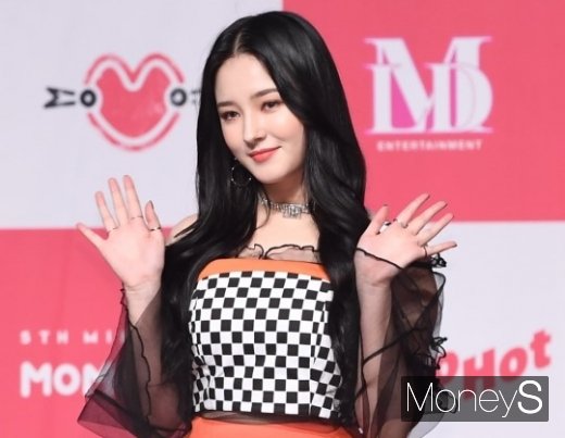 그룹 '모모랜드' 멤버 낸시. /사진=장동규 기자
