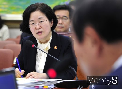 [머니S포토] 질의 듣는 조성욱 공정거래위원장