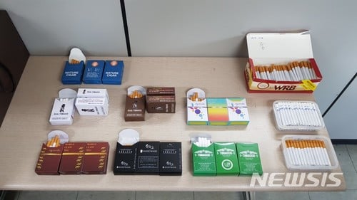 불법 수제담배/사진=뉴시스