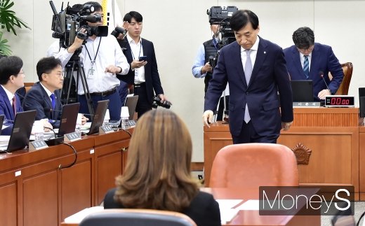 [머니S포토] 이주열 총재 