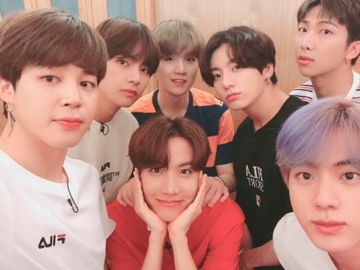 휠라 글로벌 모델이 된 방탄소년단. /사진=빅히트엔터테인먼트 제공