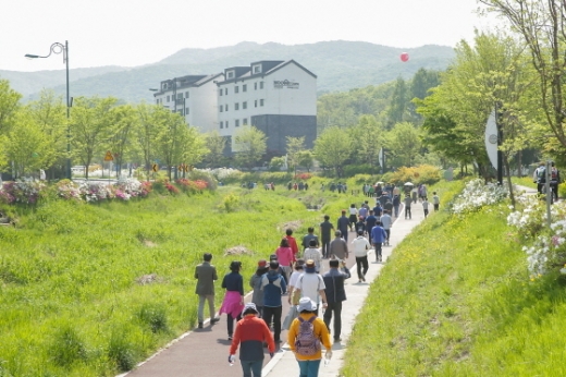지난 5월 진행된 두발로 데이에 참여한 시민들의 모습. / 사진제공=의왕시