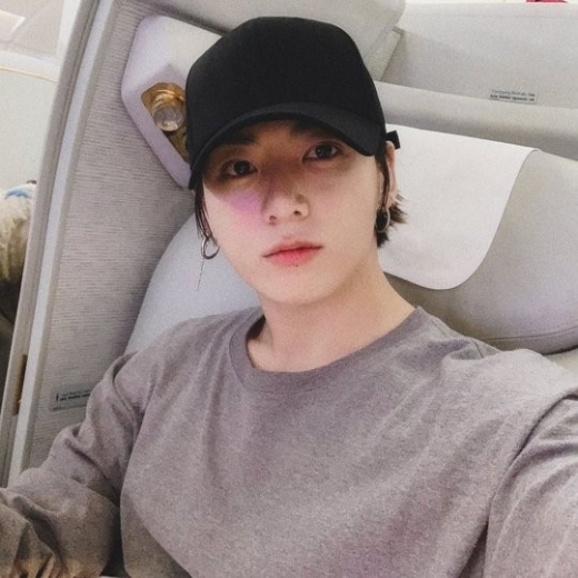 방탄소년단 정국. /사진=방탄소년단 공식 트위터 캡처   