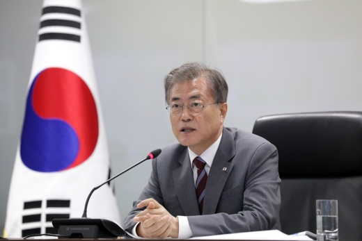 문재인 대통령. /사진=청와대 제공   