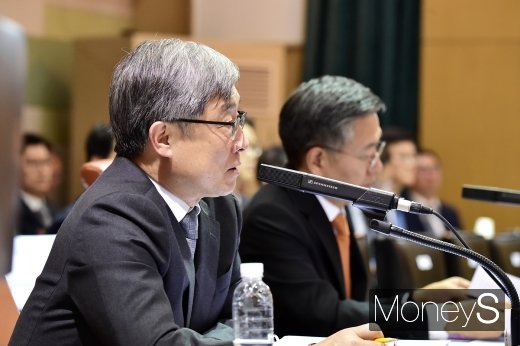 [머니S포토] 국회 법사위 국정감사 받는 최재형 감사원장