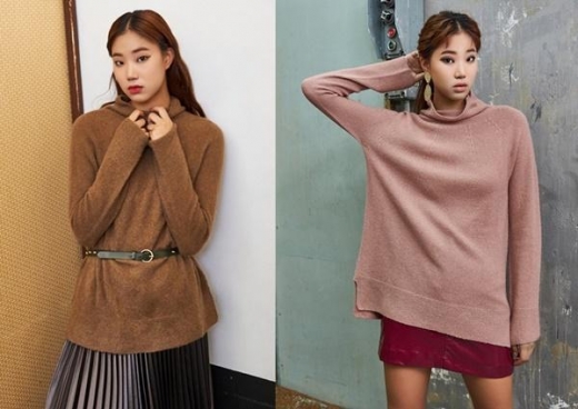 아이젤, FW 신상품 알파카 롱니트 · 케이프 코트 출시
