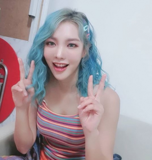 민티. /사진=민티 인스타그램 캡처