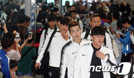 대한민국 남자 축구대표팀. /사진=뉴스1    