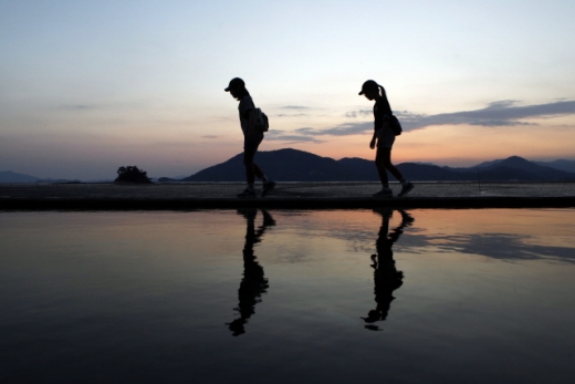 와온해변 일몰. /사진=한국관광공사