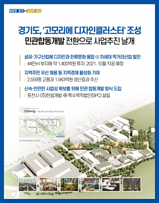 '고모리에 디자인클러스터'. / 자료제공=경기북부청  
