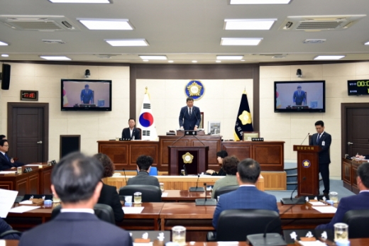제267회 창녕군의회 임시회 개회/ 사진=창녕군의회