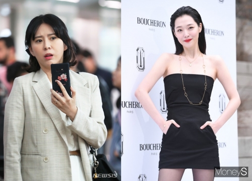 윤지오(왼쪽) 설리. /사진=뉴시스, 장동규 기자   