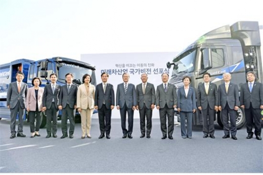 미래차산업 국가비전 선포식이 경기 남양연구소에서 15일 열렸다./사진=현대자동차그룹