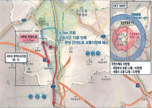 호원IC와 평화로를 잇는 회룡IC 계획도. / 자료제공=의정부시 