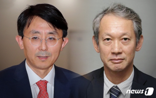 김정한 외교부 아시아태평양국장(오른쪽) 다키자키 시게키 일본 외무성 아시아대양주국장. /사진=뉴스1   