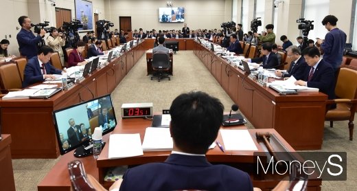 [머니S포토] 중기·벤처 정책 검증, 16일 국회 산자중기위 국감