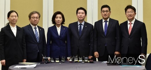 [머니S포토] 검찰개혁·공수처 협의 다룬 여야 교섭단체 회동