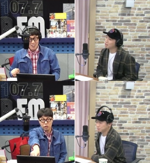 김영철 유세윤. /사진=SBS 보이는라디오 방송화면 캡처