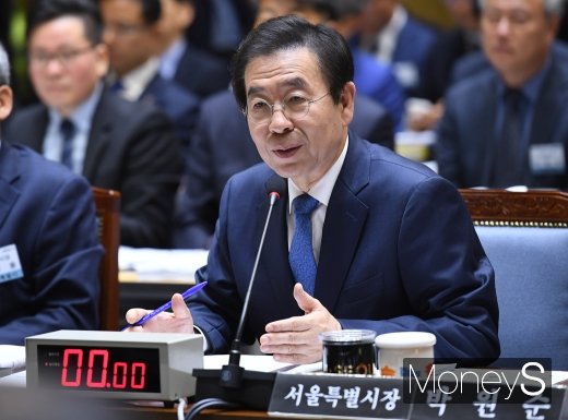 [머니S포토] 박원순 시장 