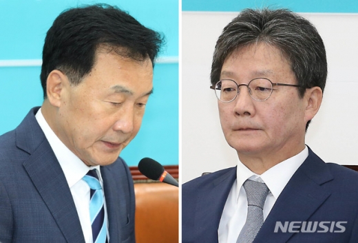 손학규 바른미래당 대표(왼쪽), 유승민 변혁 대표. /사진=뉴시스   