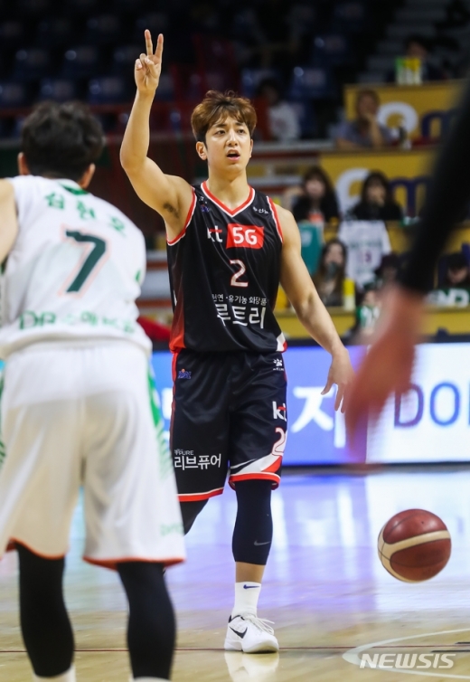 부산 KT 허훈. /사진=뉴시스(KBL 제공)