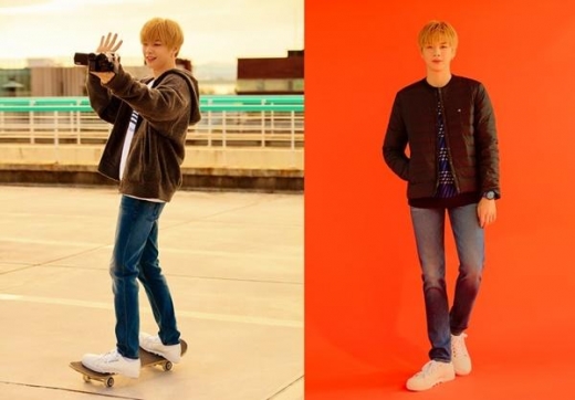 [★화보] 강다니엘, 따뜻한 감성 캐주얼 룩