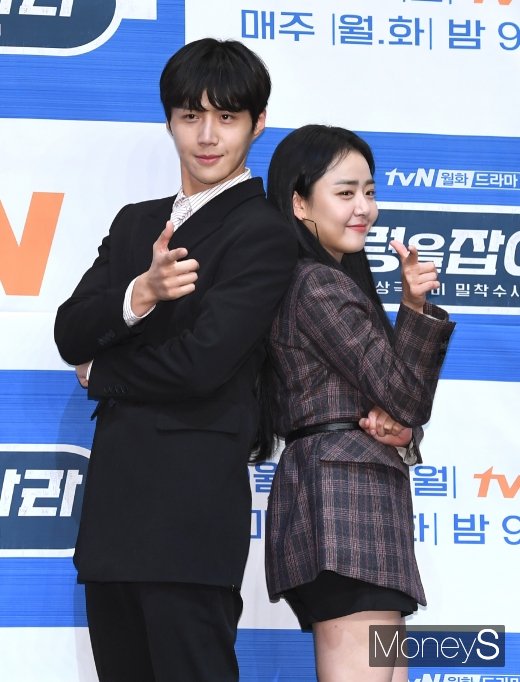 [머니S포토] 김선호·문근영 '상극 케미'