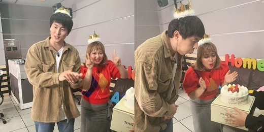 기안84, 박나래 합동 생일파티. /사진=기안84 인스타그램 캡처   