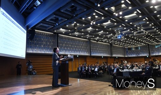 [머니S포토] 조성욱 위원장, 기업 CEO 대상 강연