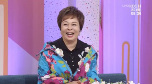 개그우먼 이경애. /사진=KBS '아침마당' 캡처