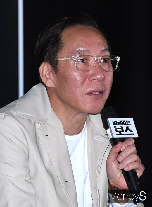 [머니S포토] 영화 '얼굴없는 보스'의 송창용 감독
